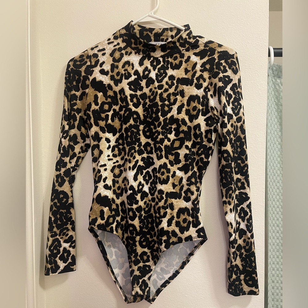 Cheetah Print Bodysuit